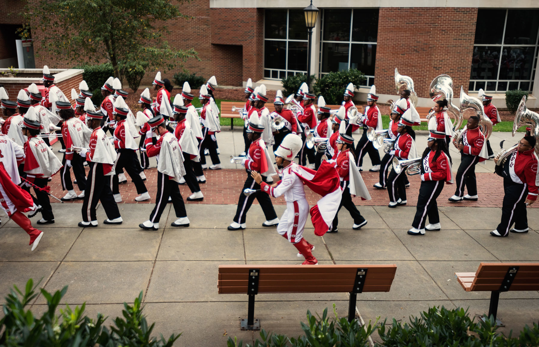 Winston-Salem State Drum Majors